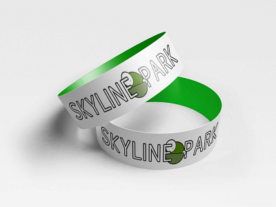 Water Park Band Design Mockup