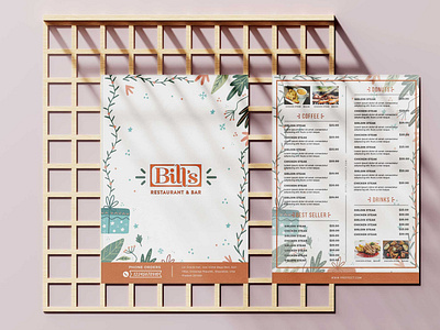 Merry Christmas Delicious Menu Design Template