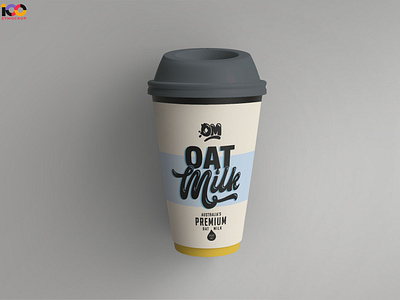 Free Disposable Coffee Paper Cup Mockup