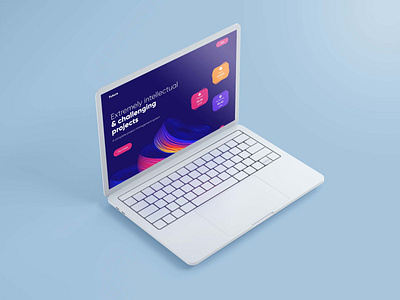 Free MacBook Pro Mockup 2020