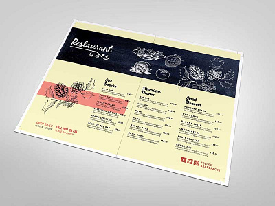 Free Landscape Restaurant Menu Psd Template 2 download download 2018 download psdfree psd templates free free psd template psd