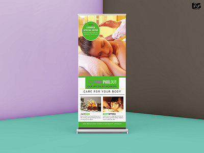 Free Download Massage Parlour Shop Roll Up Banner Template download download 2018 download psd free free psd template free psd templates psd