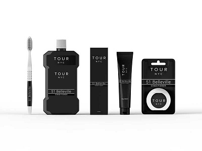 Premium Toothcare Branding Identity Packaging Mockup