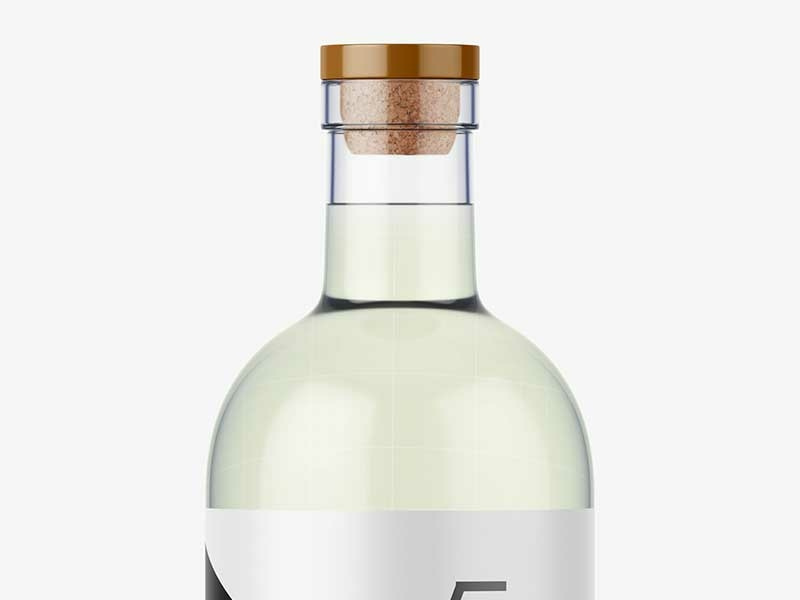 Nicest Small Vodka Bottle Label Mockup by Arun Kumar on Dribbble