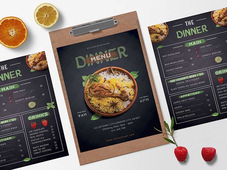 Dribbble - prime-restaurant-menu-dinner-psd-template-_1_.jpg by Arun Kumar