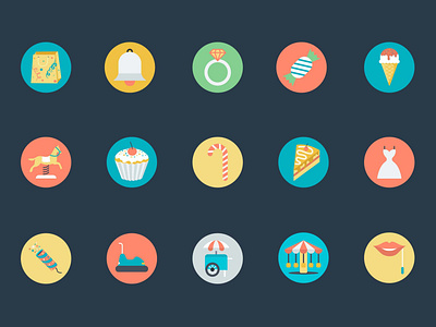 Free Celebration Party Icons Set download mock up download mock ups download mockup mockup mockup psd mockups psd