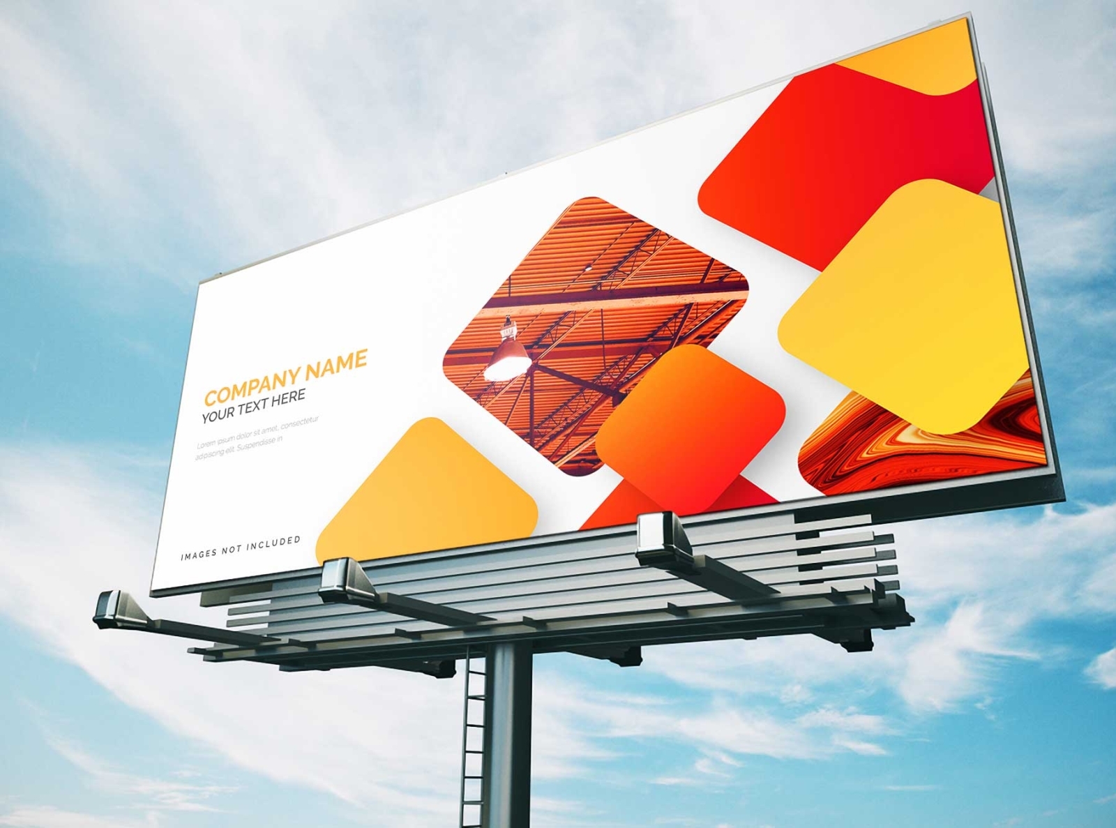 Free Street Sun Light Billboard Mockup By Arun Kumar On Dribbble