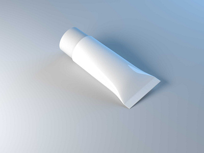 3D Cosmetic Tube White download mock up download mock ups download mockup mockup mockup psd mockups psd