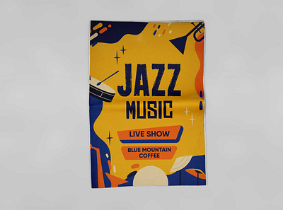 Free Jazz Music Event Flyer Mockup download mock up download mock ups download mockup mockup mockup psd mockups psd