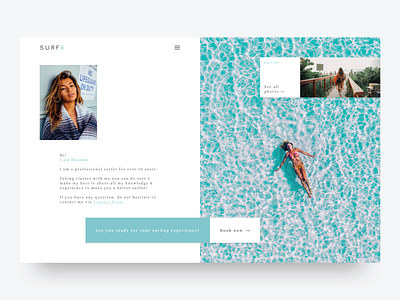 SurfX 🏄 Concept concept design figma surf surfing ui ux