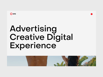 99 Symptoms → S9Z® advertising agency clean design digital flat layout page slider ui ux