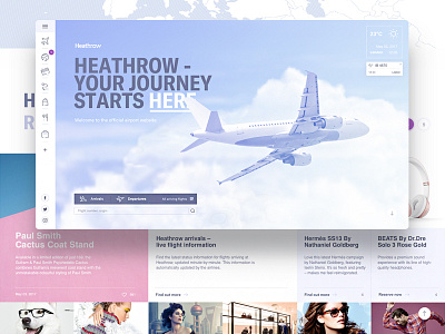 Heathrow concept part .04 airplane airport animation boing pay seat ticket travel ui ux