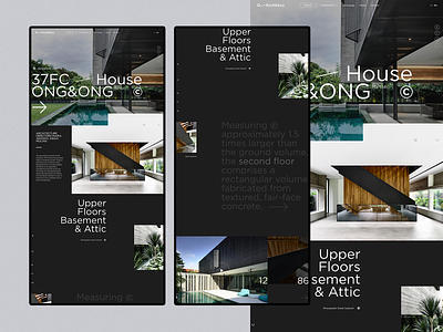 37FC/House → ONG&ONG Pre Ltd ✳ clean concept design flat layout minimal page slider ui ux