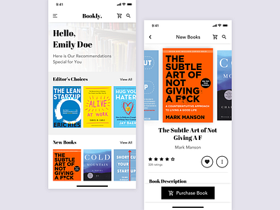 Book Store App UI