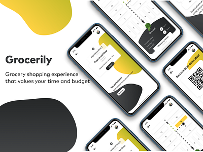Grocerily Shopping App app design ui ux