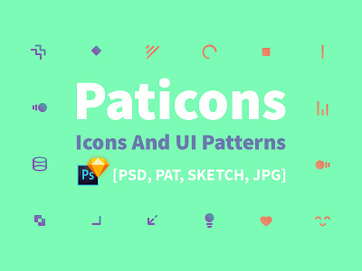 Icons And UI Patterns background free freebie icon pattern pixelbuddha psd seamless sketch ui ux vector