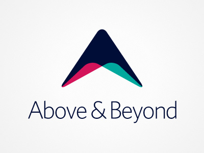 Above & Beyond arrow building campaign church fundraising logo triangle