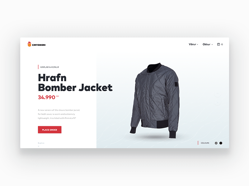 Online shopping - Motion and Ui Exploration