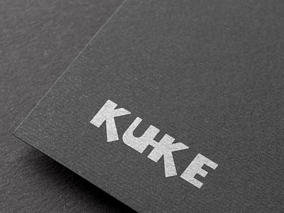 kuhke logo (wordmark logo)