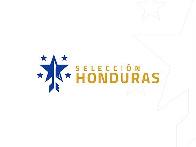 Selección Honduras (Clash Royale) | Logo arrow bicolor brand branding clash royale creative exploracion exploration flecha honduras inspiracion inspiration logo star supercell