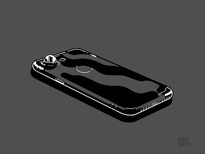 eyePhone 2d 2danimation allsee allseeingeye design eye illustration motion motion design phone vector