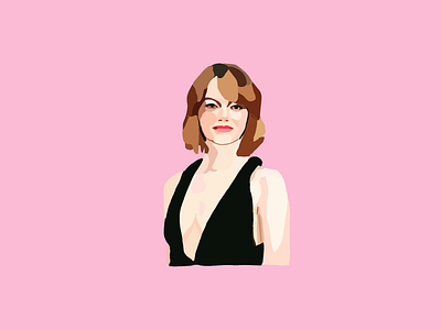 Emma Stone actress lalaland portrait