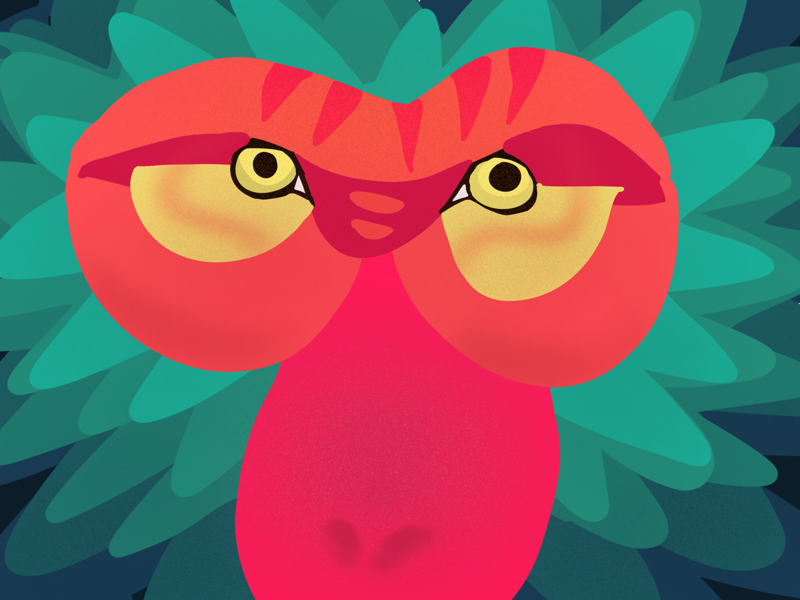 Shy Monkey by Jasper Ruijs on Dribbble