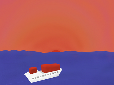 Boat on Ocean