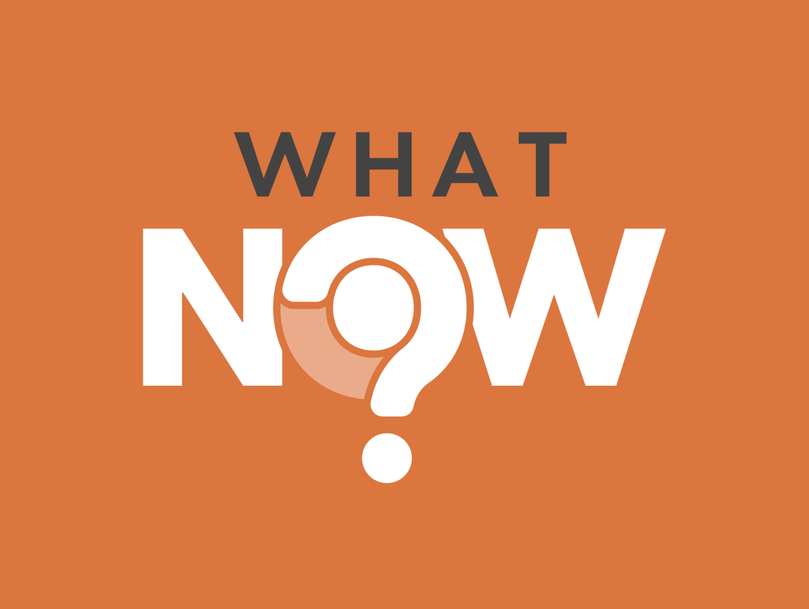 What Now Series Graphic By Oddhawk On Dribbble