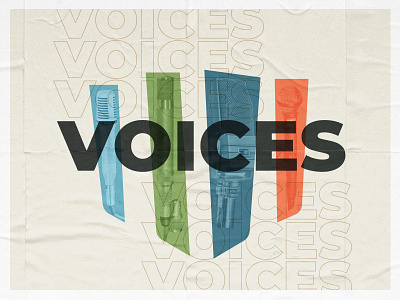 Voices Series Graphic church design sermon art sermon series