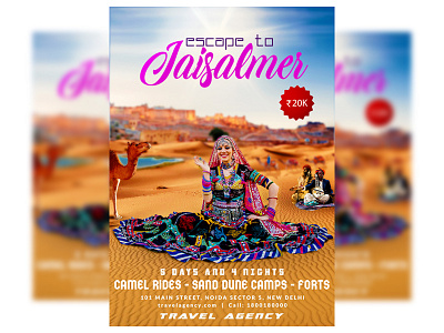Jaisalmer Tourism Flyer