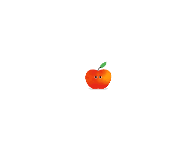 Apples 2d animation blender character