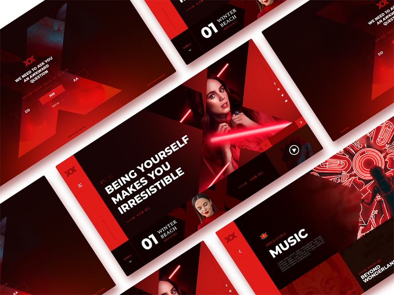 DosEquis Part 1: Screens website design uidesigner uidesign ui design inspiration designer website web screens desktop design uixdesign uix ui