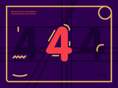 36 Days of Type - Vag Rounded 4 #013