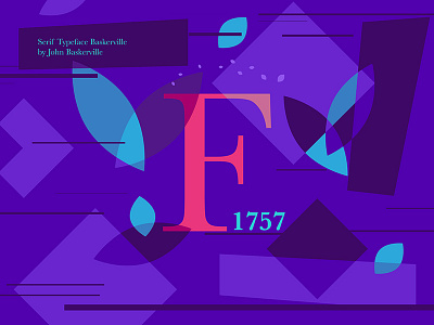 36 Days of Type - Baskerville F #015 36daysoftype font typo