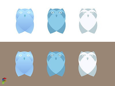 Birds Logo 100 animals cat illustrator logo owl panda