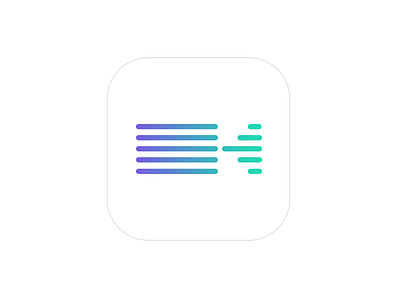 Text+video app concept app concept gradient icon ios ios7 minimal video