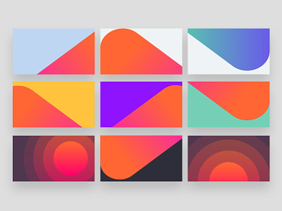 Musixmatch brand visual blocks + patterns abstract app brand branding color colour identity logo music vibrant visual