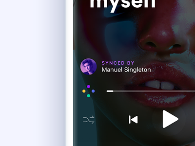 Crowd Icon / Passive Mode android app color concept icon ios lyrics music player ui ux