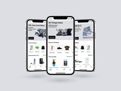 KAWS — Online store by Tim Pleiko-Izik 🚀 on Dribbble