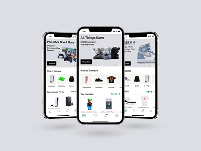 Marketplace Homepage UI