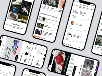 Homepage + Marketplace - Cultivating Current Culture app app design buying collection dailyui design discover editorial home homepage illustration ios market marketplace shopping sneakers streetwear ui ux
