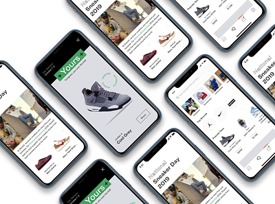 StockX Prototype account app app design browse dailyui design discover inbox notification search shoes shop shopify shopping shopping app sneaker sneakers stockx ui ux