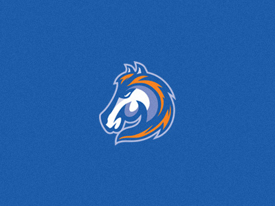 Horsehead basketball head horse logo offkr olsztyn poland sport sports