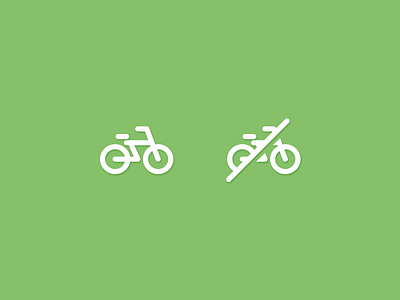 Bicycle icons bicycle icon line mark minimal sign signage symbol