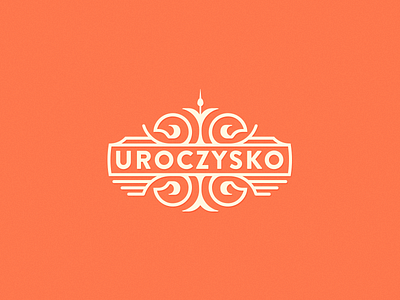 Uroczysko Logotype bird brand horse identity letters logo logotype mark rural symbol type
