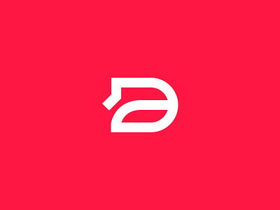 D brand identity lines logo mark minimal symbol thicklines