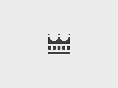 Kings Road Pictures brand crown identity lines logo mark minimal movie symbol