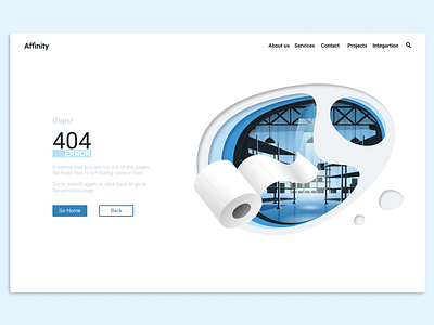 404error page - changed text content 404 404 error 404 error page 404page coronavirus design digitalexperience figmadesign toilet paper ui uidesign user inteface user interaction webdesign