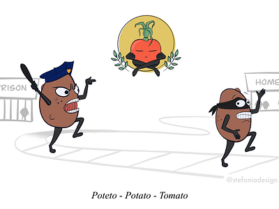 Poteto - Potato - Tomato
